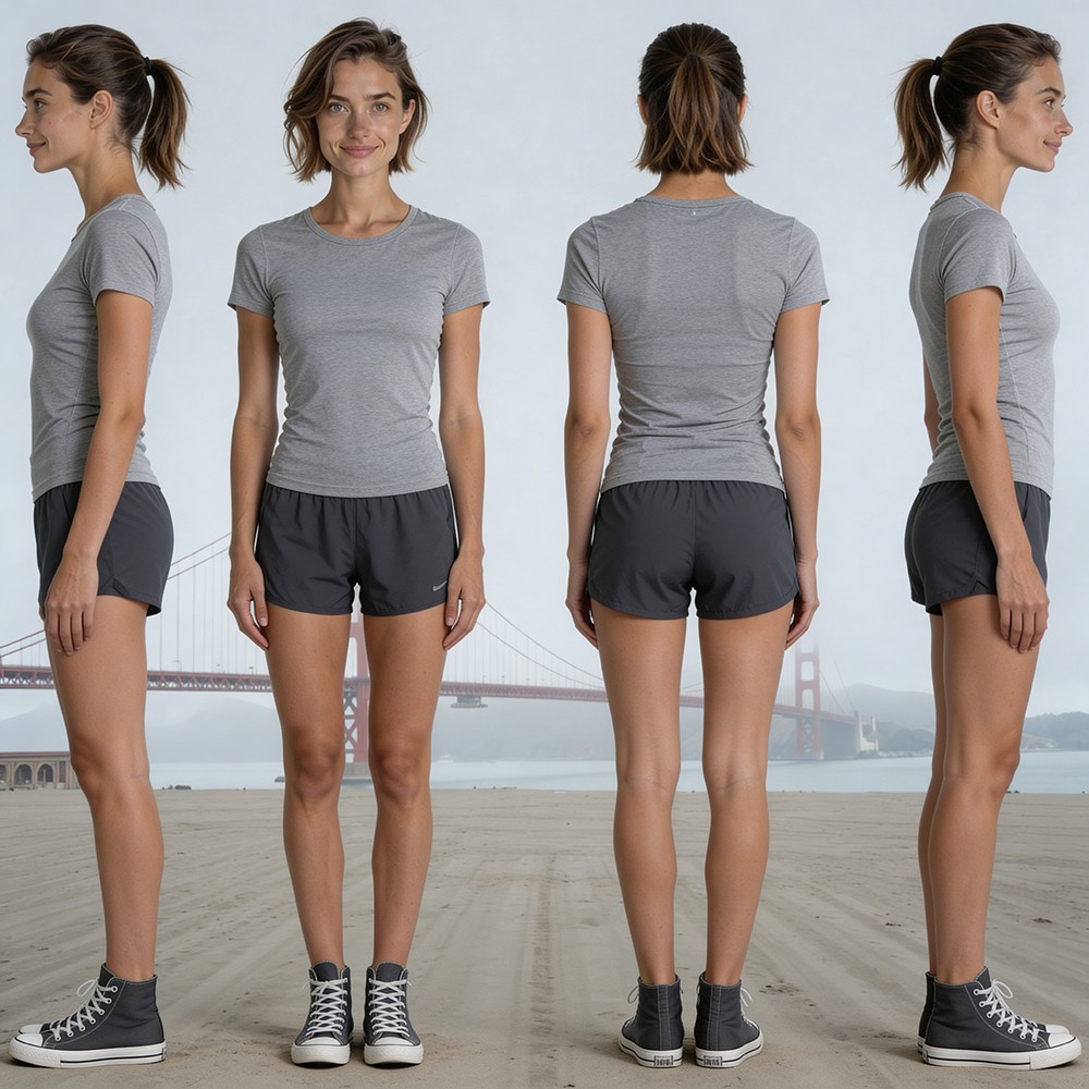 Golden Gate Gray Tee