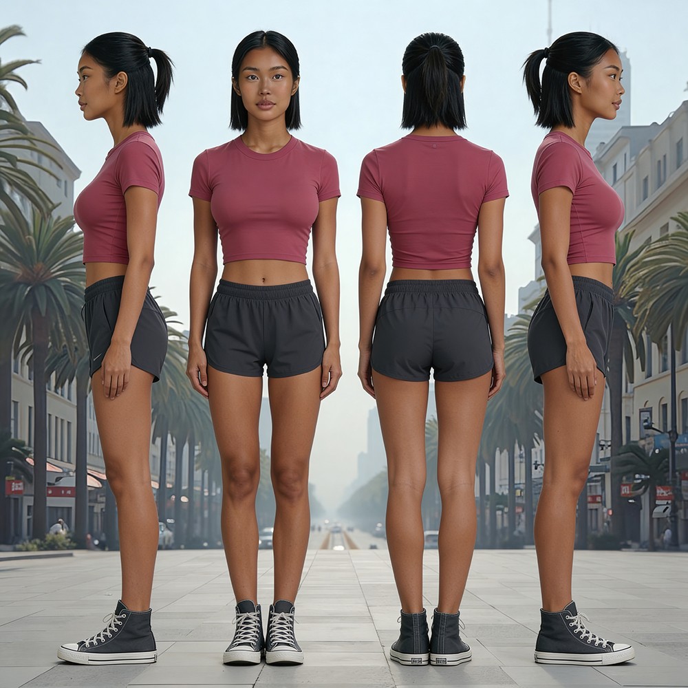 Sassy Sweat Crop Tee